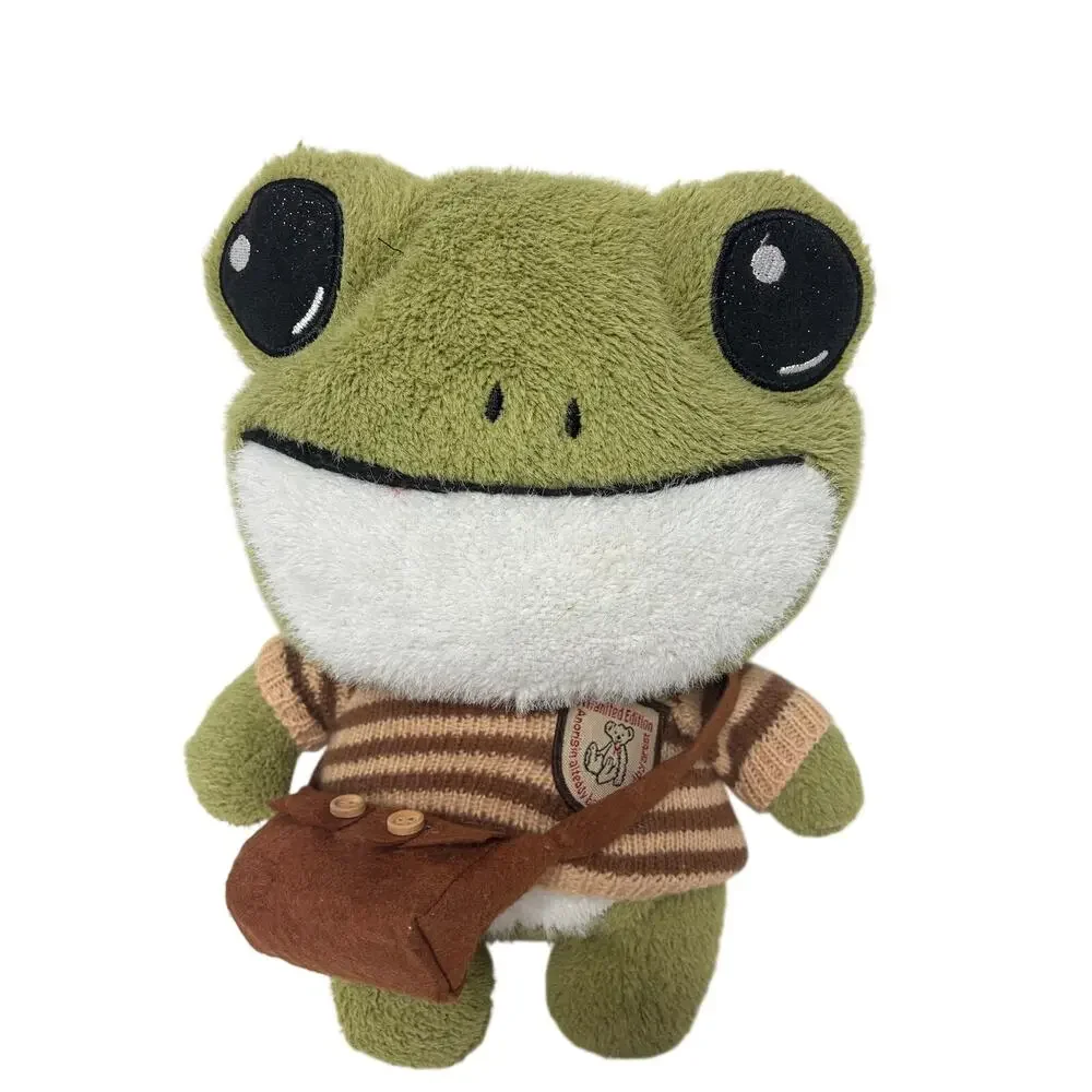 Kawaii Adventure Frog Plush 11